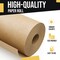 Kraft Paper Roll 17.75" X 1320" (110' Ft) Colored Paper Roll - Packing Paper Roll - Craft Supplies - Kraft Wrapping Paper Perfect as Shipping Paper Craft Paper Roll by Crown Display